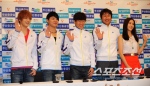 20110613 Jaesu at Asian Dream Cup 2011 in Vietnam Press Conference – 2